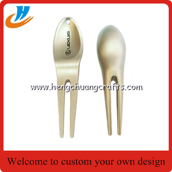 Golf products accessory custom,high quality custom golf fork ball