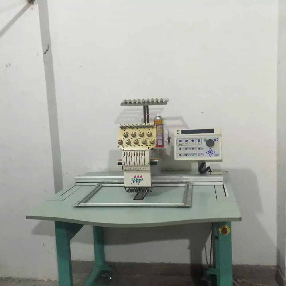 Second Hand Industrial Embroidery Machine For Caps And T Shirts TMEX-C901