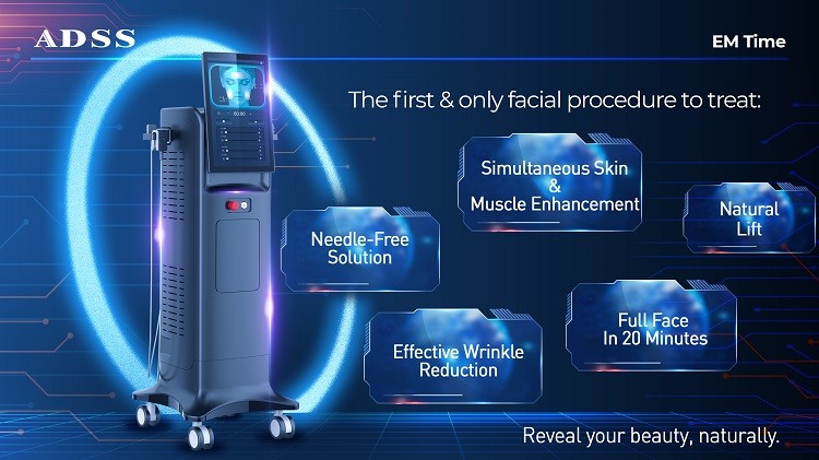 CE EMtime Face Slim Neo Sculpting Machine With RF For Solon