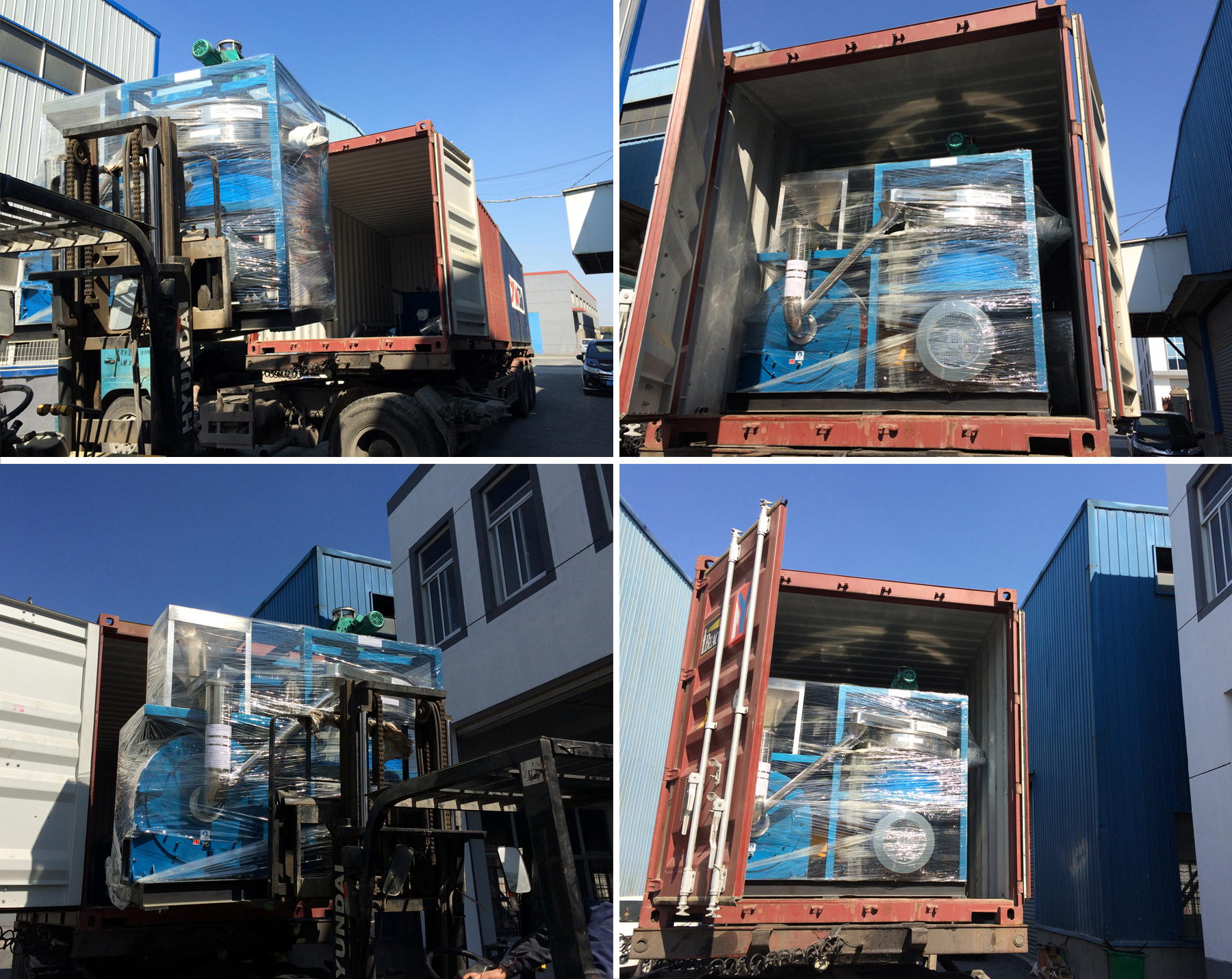 High Capacity Plastic Film Agglomerator For PET Fiber HDPE Plastic Granulator