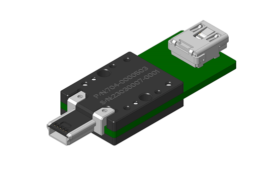 High Cycle Mini B USB Test Plug For Reliable Industrial Testing