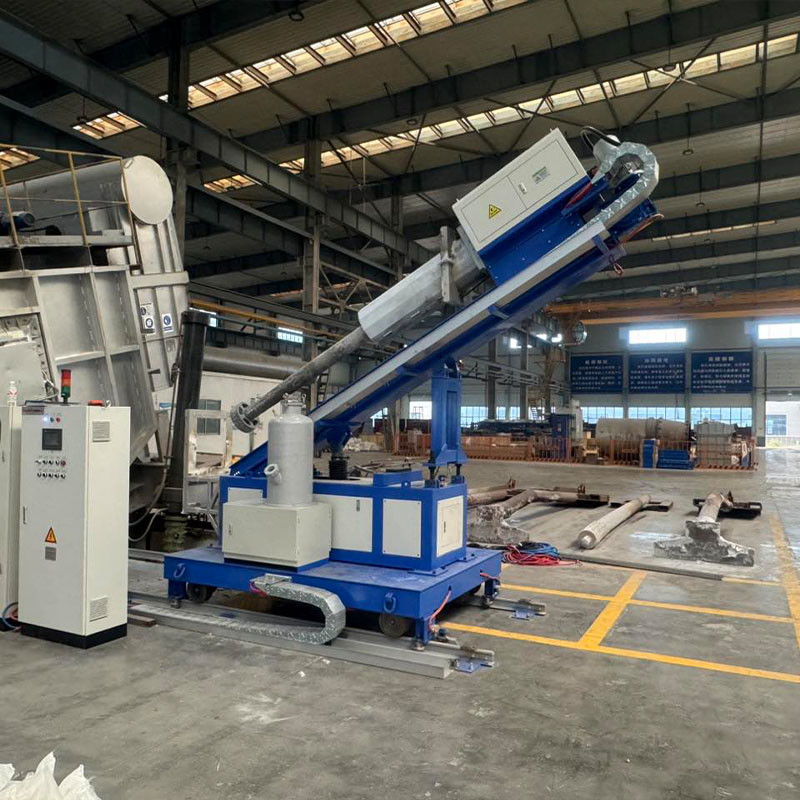 Adjustable Molten Aluminum Degassing Machine for Refined Gas Flow Rate and ≤5mm Flux Particle Size