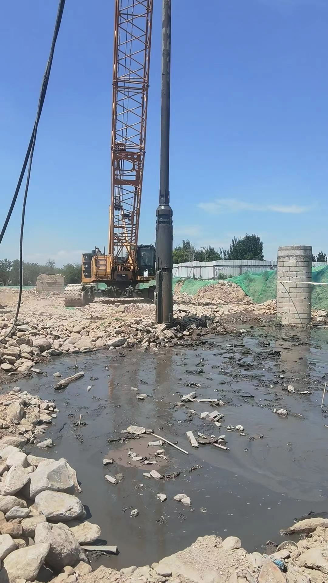 Bvem Vibro Compaction Pile Driving Machine For Soft Foundation Treatment Ground Improvement
