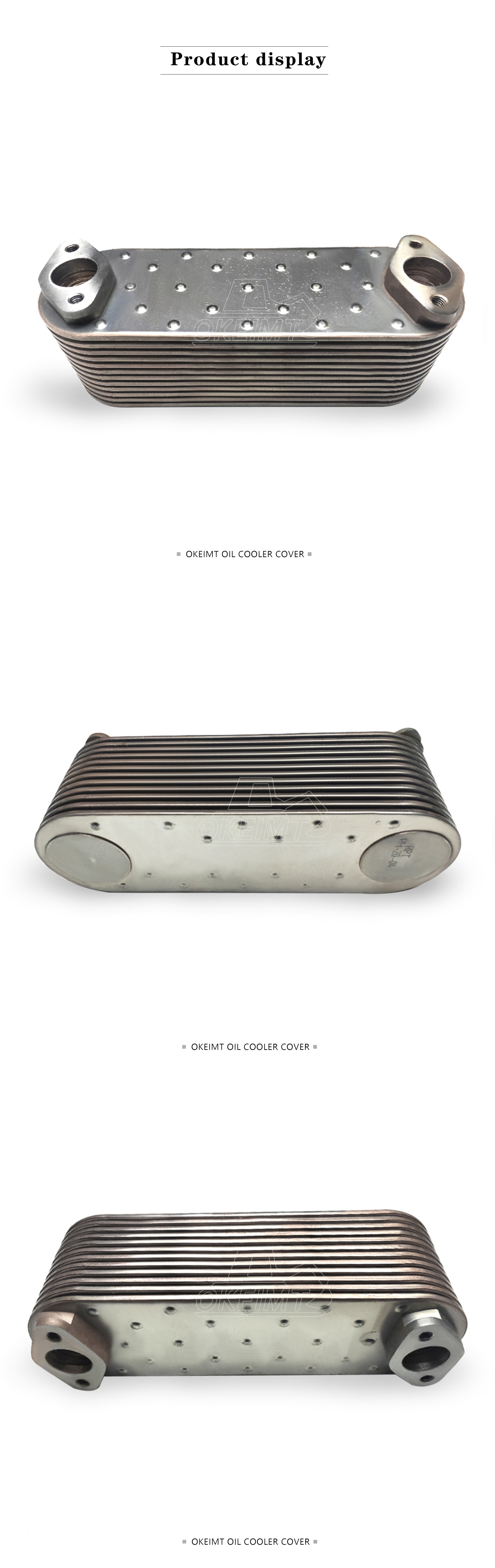 lPHE-12P Oil Radiator 10325002 1028786 5700087 For Engine Liebherr D936 Engine Oil Cooler