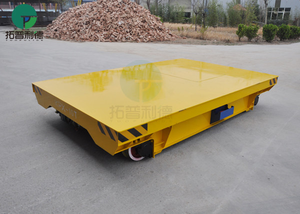 15T Steel Mill Railway Electrical Battery Operated Transfer Cart