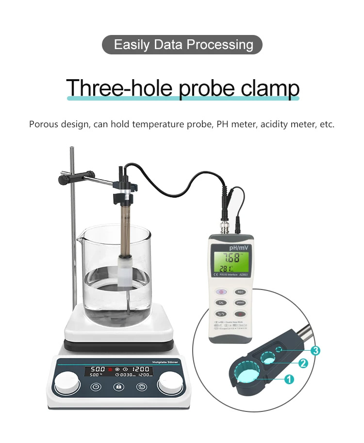 Customized Support ODM Precision Vertical Agitator for Laboratory Heating Equipments