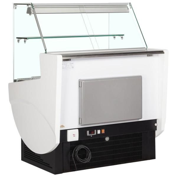 Quality Fan Cooling Deli Refrigerated Display Case Slim Serve Over Counters Automatic Defrost for sale