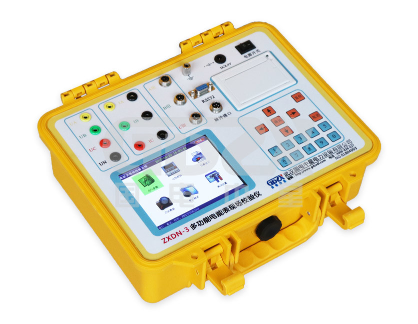 Multi-Functional Three-Phase Energy Meter Field Calibrator For Power factor measurement