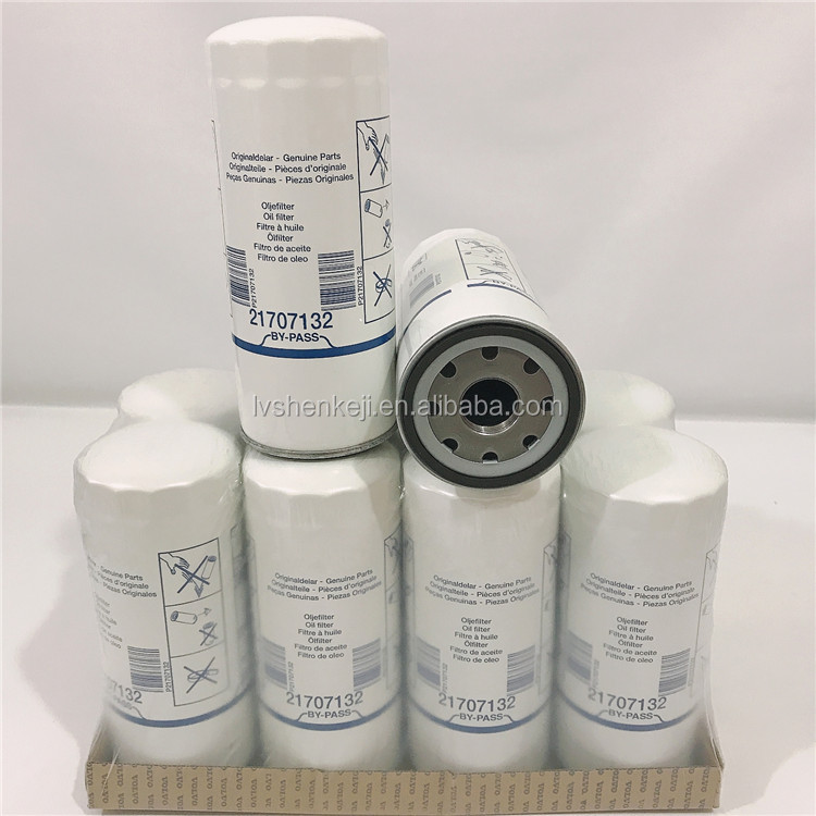 21707132 21707133 Spin On Oil Filter , ISO9001 Truck Oil Filter