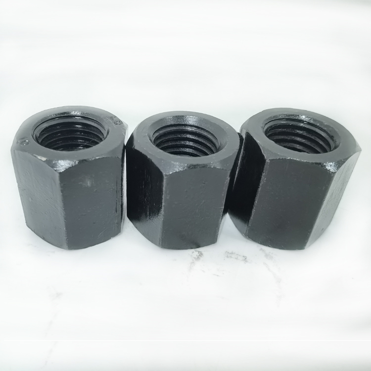 DIN6330 Galvanized Zinc Flake Coated Hexagon Nuts With A Height Of 1.5d
