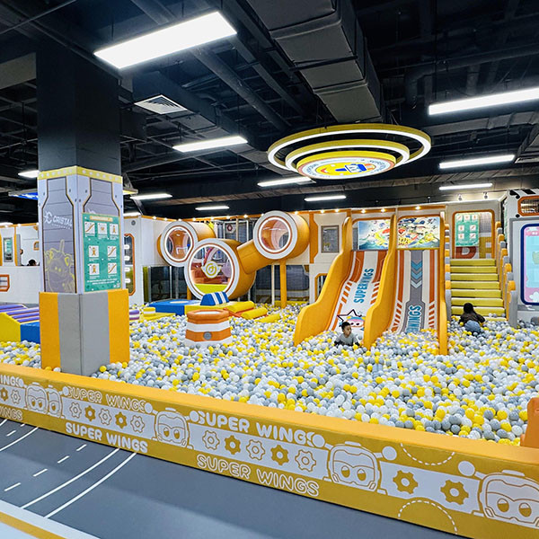 Soft Play Ocean Balls for Kids Indoor Playgrounds - 100 Pack