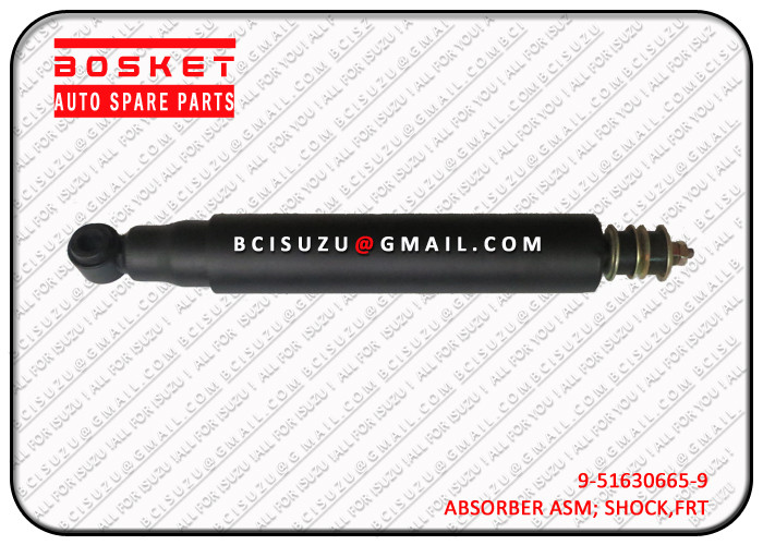 Black Color 9-51630665-9 Truck Chassis Parts Nkr77 4KH1 Front Absorber 9516306659