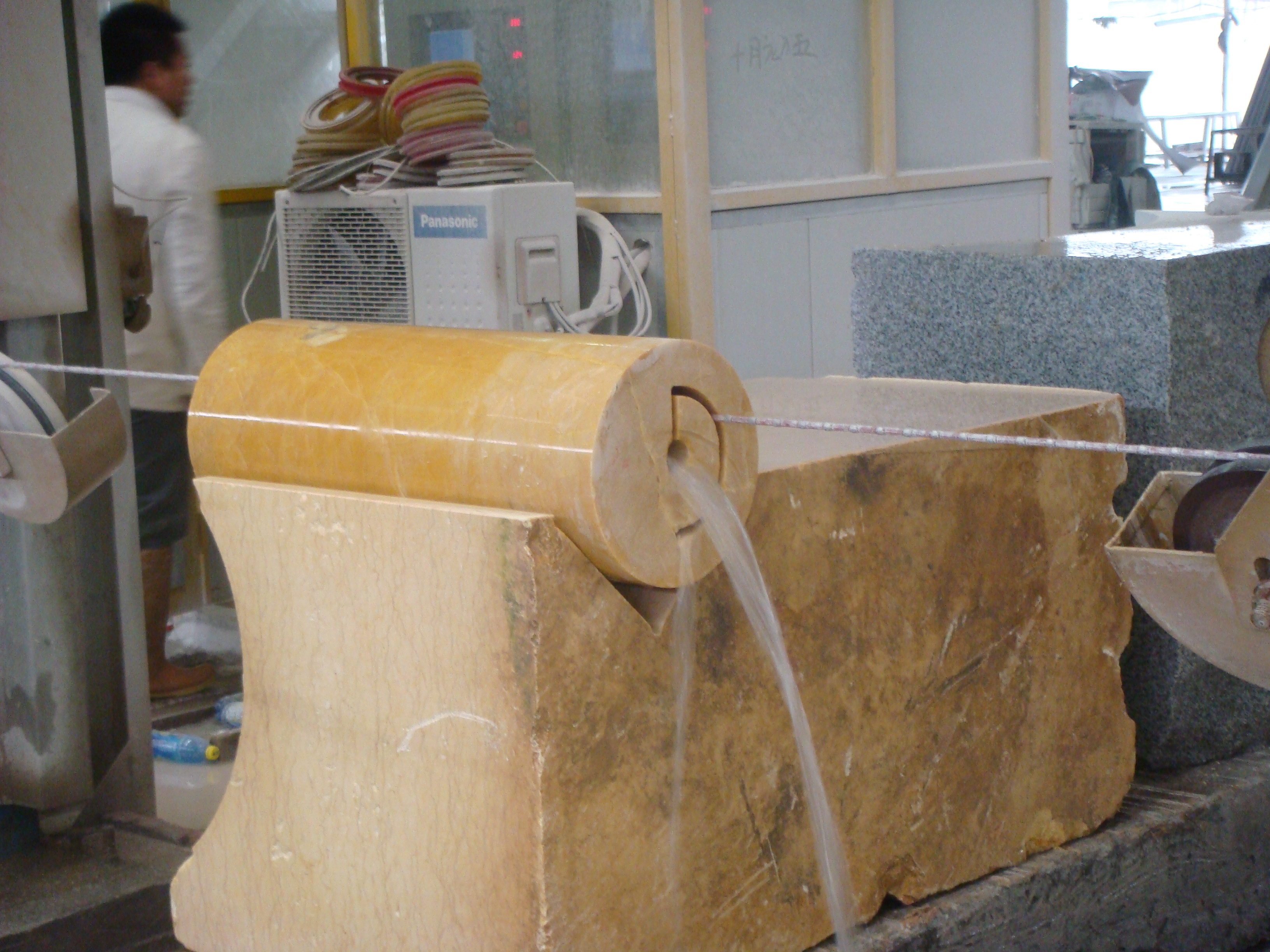 Diamond Wire Saw Machine For Marble Granite Profiling