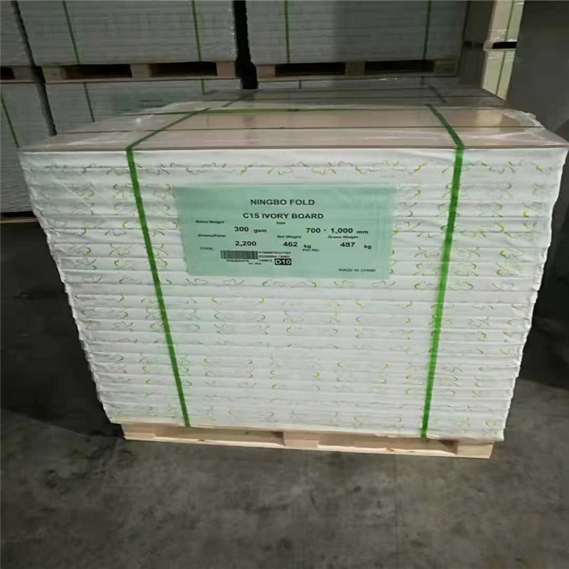 Customizable Packaging Solution Ningbo Fold FBB with White Wood Pulp Material
