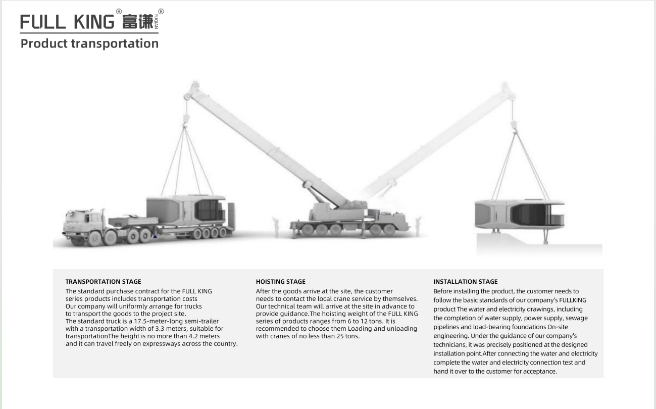 20ft Luxury Space Capsule House with MGO Board Floor