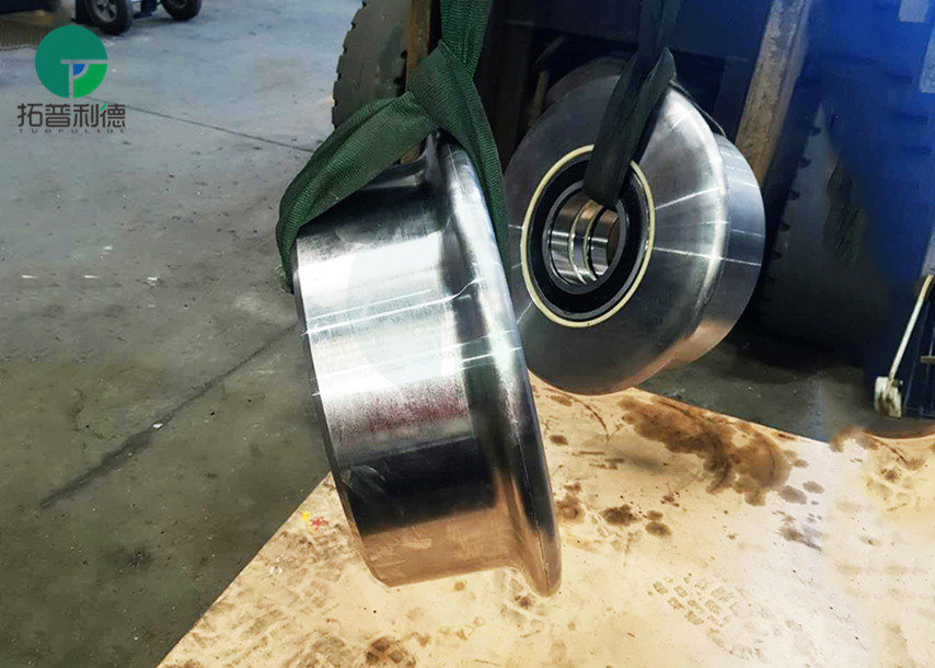 300mm Single or Double Flange Cast and Forged Crane Wheel Assembiles for Industry Apply