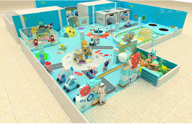 Building Blocks Soft Play Gym Equipment Role Play High Integrity With Sand Pool
