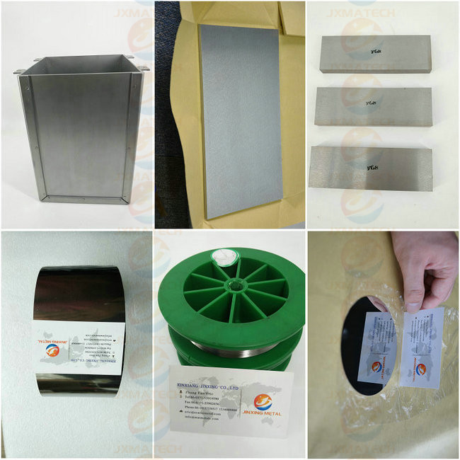 Astm B760-07 Tungsten Alloy Products Sheet With Cleaned / Ground Finished Surface