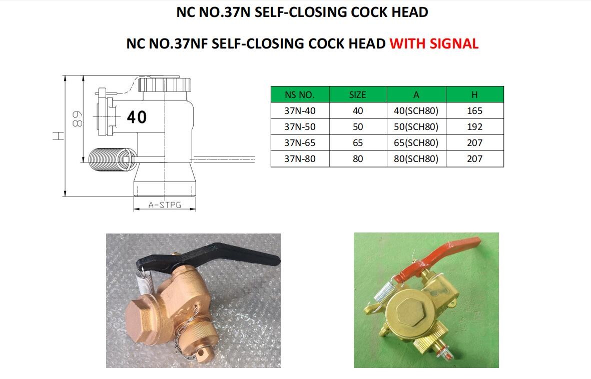 NS NO.36P-40 SELF-CLOSING COCK HEAD WITH PEDAL TYPE BRONZE MATERIAL, EASY TO OPERATE