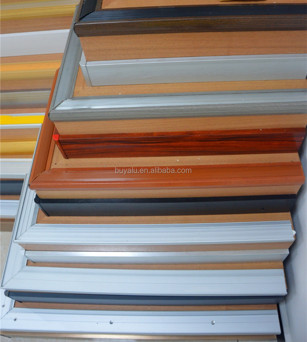 Aluminum Skirting Profile For Wall Decoration Different Finishing Corner Tile Trim