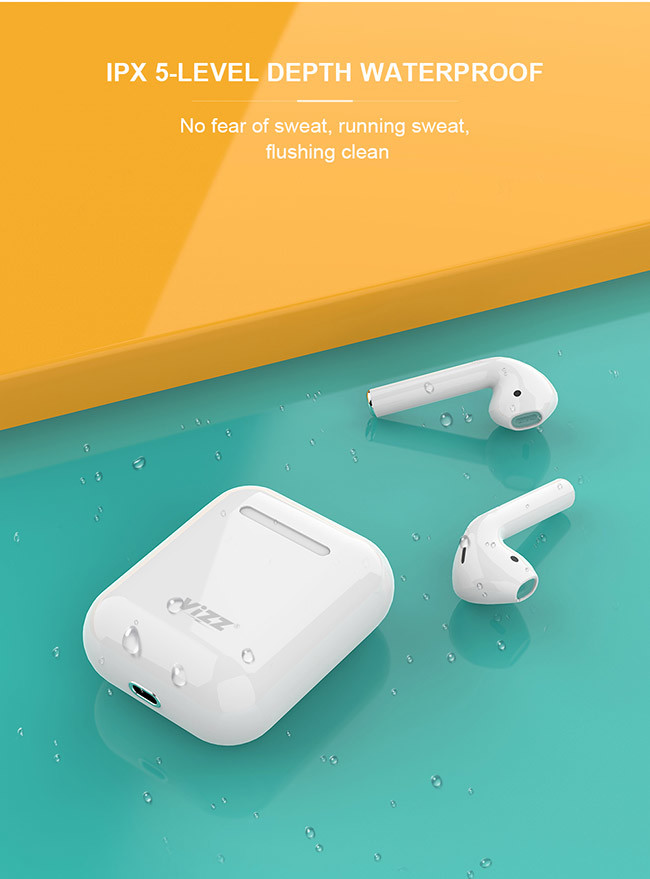 Touch Control Binaural Jeili 6936D Stereo Bluetooth Earphone