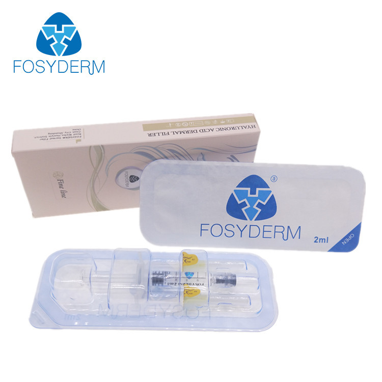 Fosyderm Personal Face Care Dermal Filler Injection 2ml Hyaluronic Acid Syringe