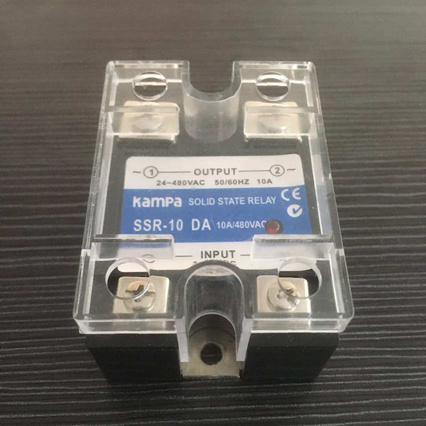 Good Quality SSR-10DA 10A DC3-32V to AC24-480V Solid State Relay