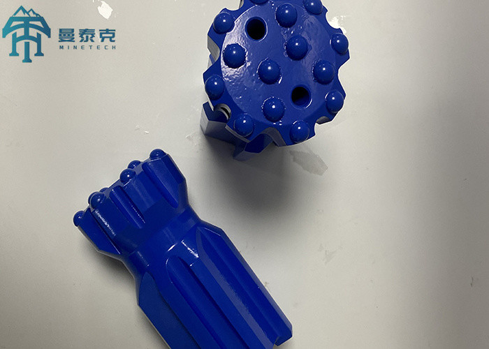 Tungsten Carbide Button Bits 76mm T45 For Quarrying Underground Mining