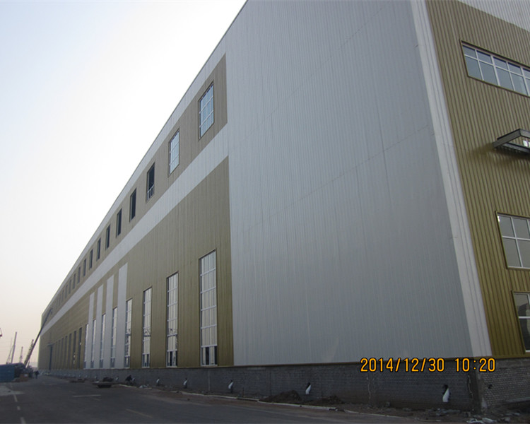 Customized Prefabricated Industrial Heavy Large Span Metal Structure Steel Workshop