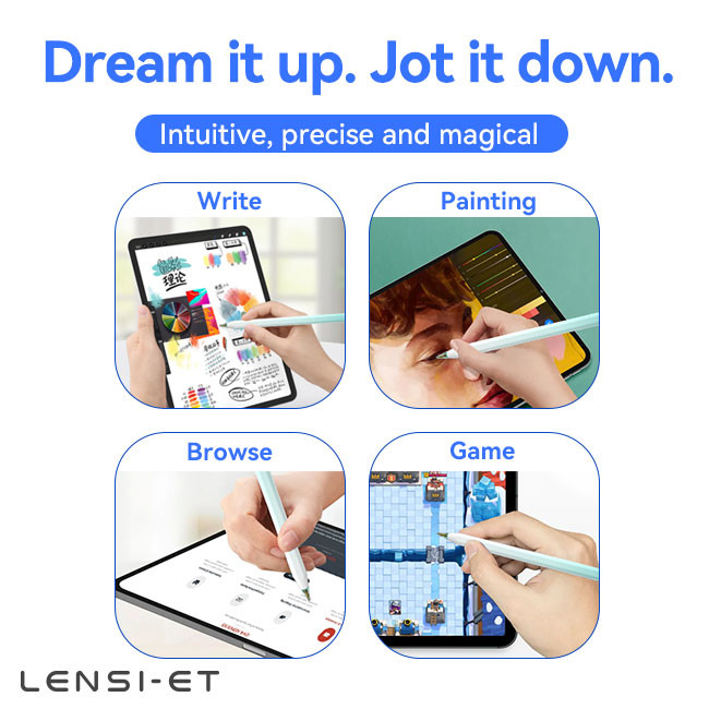 Macaron Note Active Stylus Pencil Palm Rejection No Delay