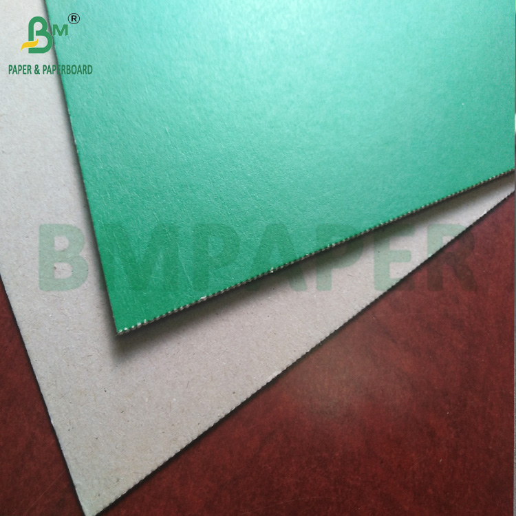 Grey Cardboard Laminated With Uncoated White Black Card Stock 1.8mm 2.0mm