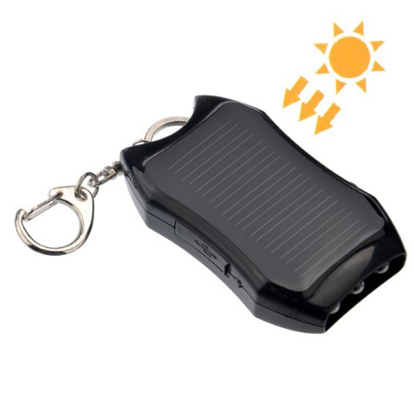 1200mAh mini keychian solar power bank for mobile phone with cheapest price and high quali