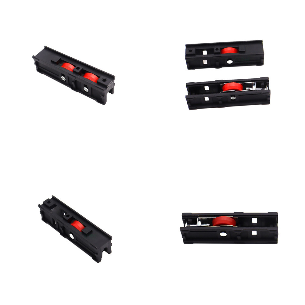 Lightweight Zinc Plating Door Window Rollers Sliding Wheels Pulley With Nylon