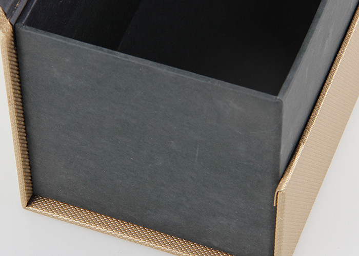Magnetic Closure Lamination Recycled Paper Packaging Gift Boxes For Glass Wine