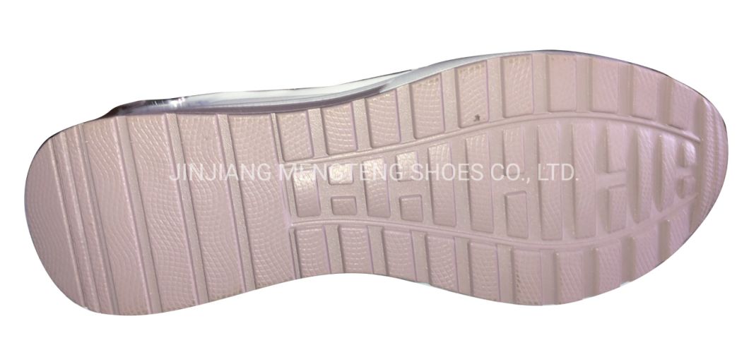 Women′s Fashion PU High Heel Imitation Suede Casual Shoes Sneaker Shoes Walking Performance Shoes