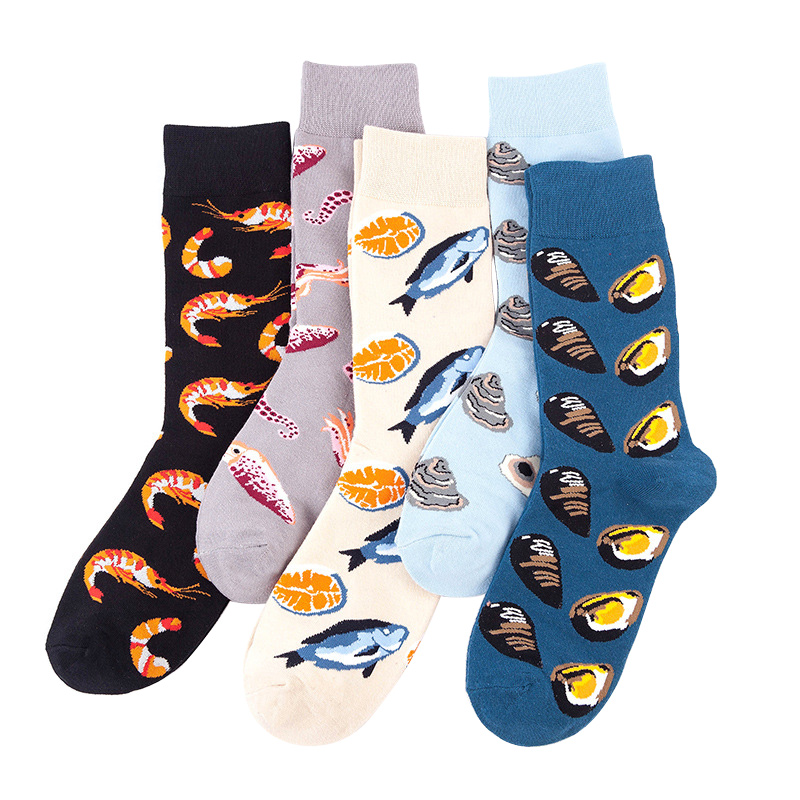 Antislip Underwear Sustainable Breathbale Crew Socks With High Tops