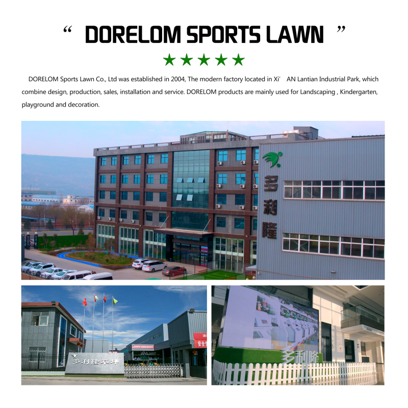 Synthetic Turf Grass for Soccer Easy-to-Install Artificial Grass
