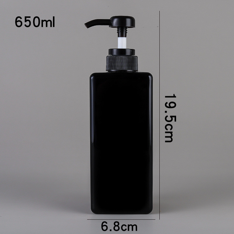 Green Plastic Shampoo Pump Bottles Refillable 8.4oz 15oz 21.5oz 450ml 650ml 500ml Petg Bottle