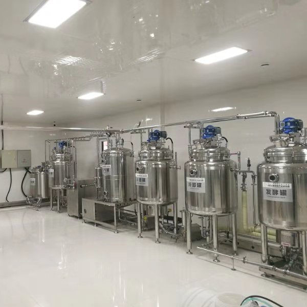 Small Scale Yoghurt Production Line 304 Stainless Steel Yoghurt Production Machine