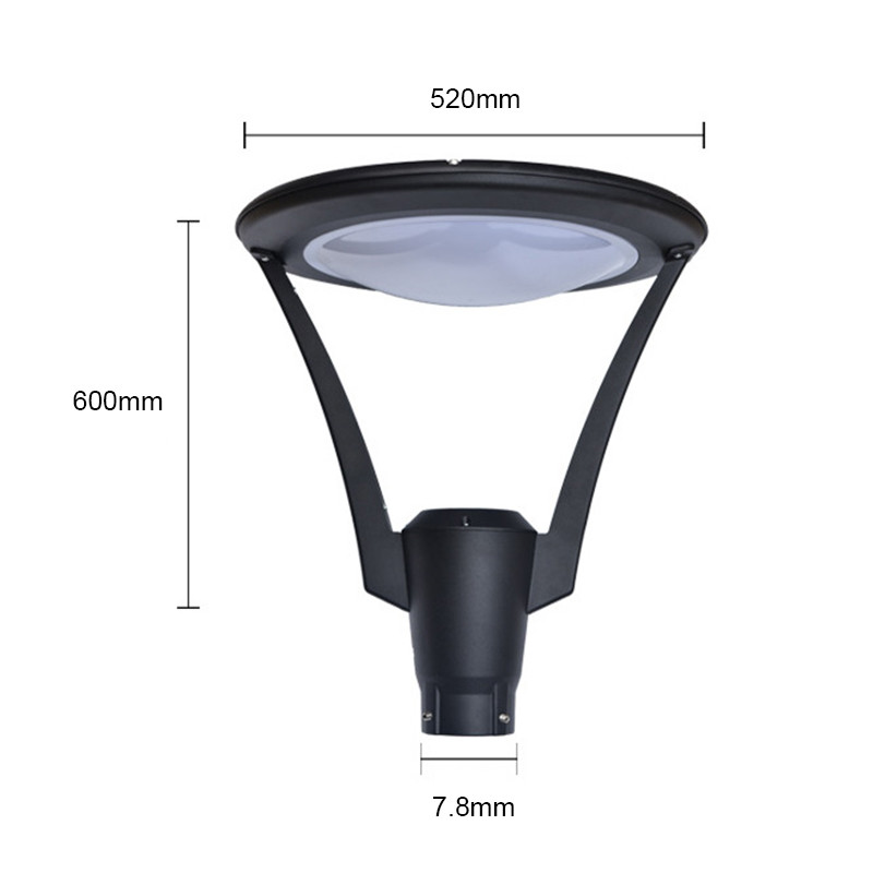 Wide Irradiation Area LED Garden Lights Security 120° Beam Angle 60W