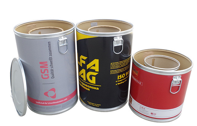 51cm Welding Wire Drum Smooth Wire Feeding Drum Fiber With Dust Cover