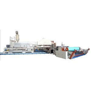 Buy cheap Felt PE Resin Extrusion Coating Machine With PLC Programmable Controller product