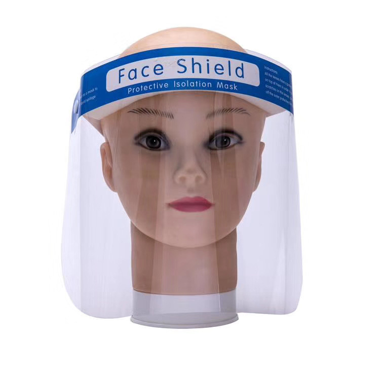 33x22cm Elastic String Anti Fog Medical Face Shield