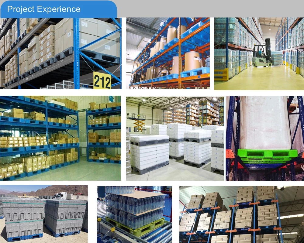 4 way Heavy duty single faced cheap closed euro plastic pallet price with steel