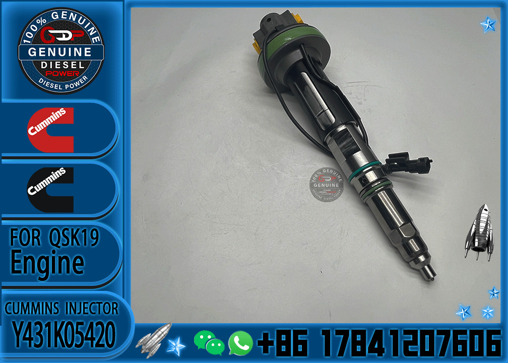 GENUINE BRAND NEW DIESEL FUEL INJECTOR F00BL0J019 Y431K05420 FOR QS19 ENGINE 4964170 4955524
