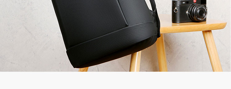 Men's 15.6 Inch Waterproof work laptop rucksack Backpack with Nylon Lining Daily Use