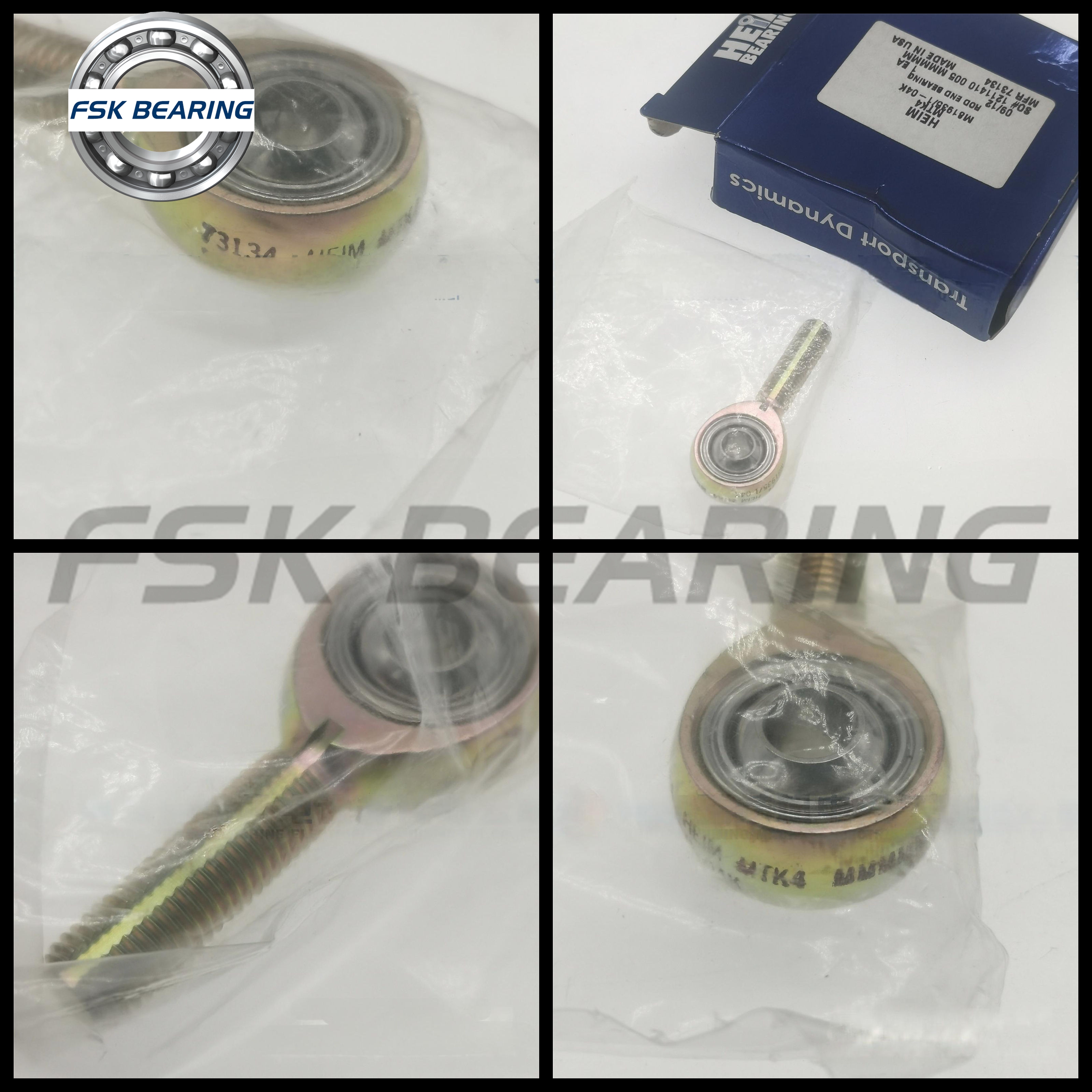 Wide Male External Thread MTK4 M819351-04K Rod End Bearing Thread Class 3a