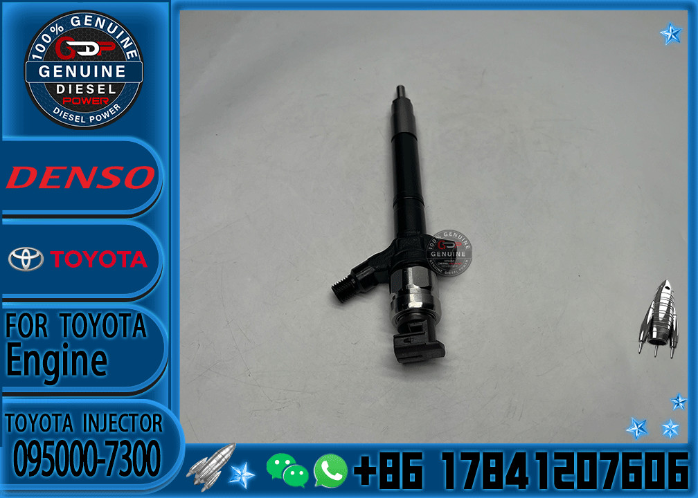 Common Rail Injector 23670-0R190 095000-6960 095000-7300 for 1VD Diesel Nozzle
