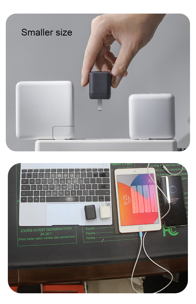 Single Port Universal Laptop GaN PD Charger 30W 20W 20V Super Faster