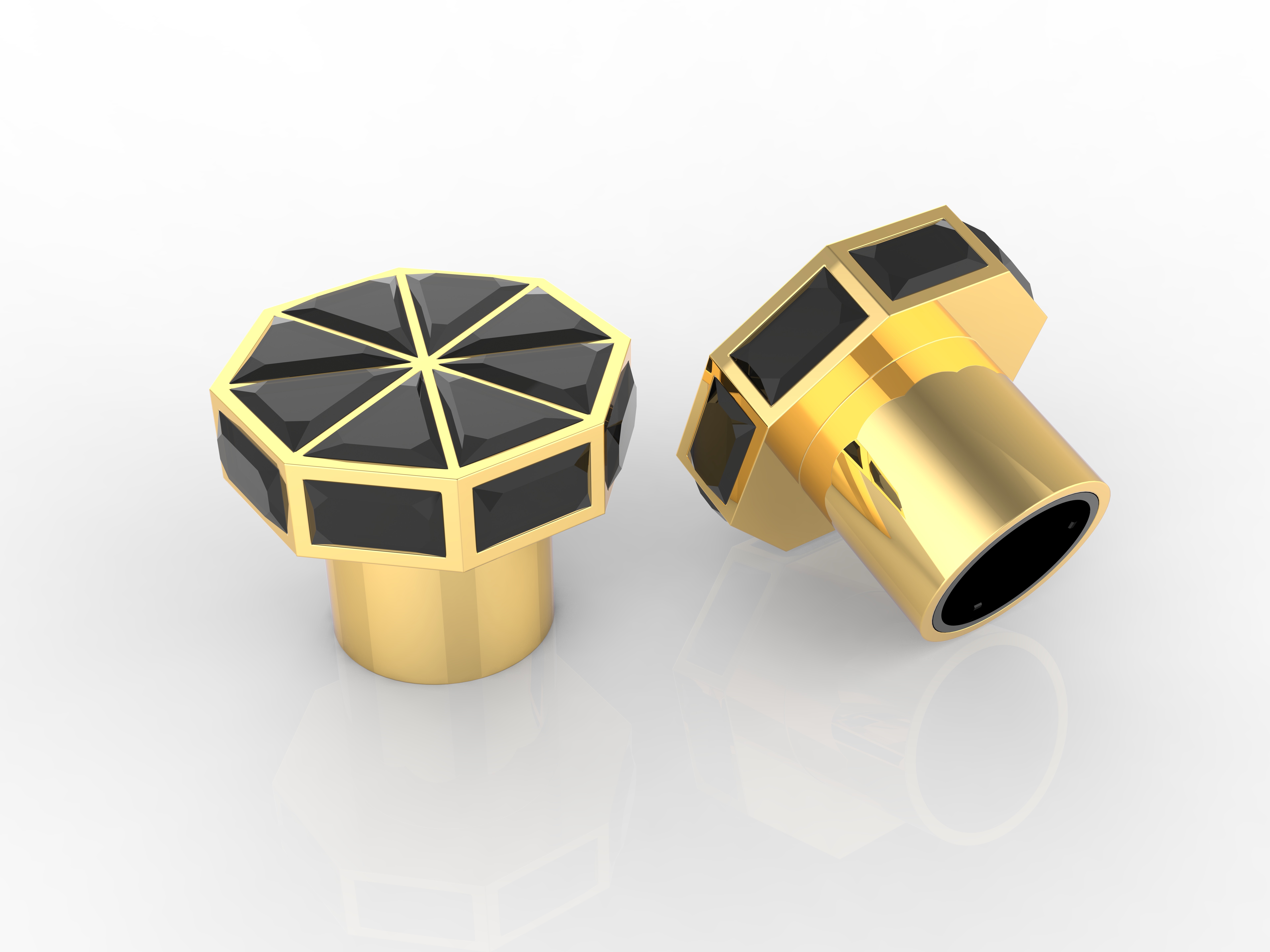 Customized Diamond New Design Zinc Alloy Perfume Bottle Caps for Perfume Bottles